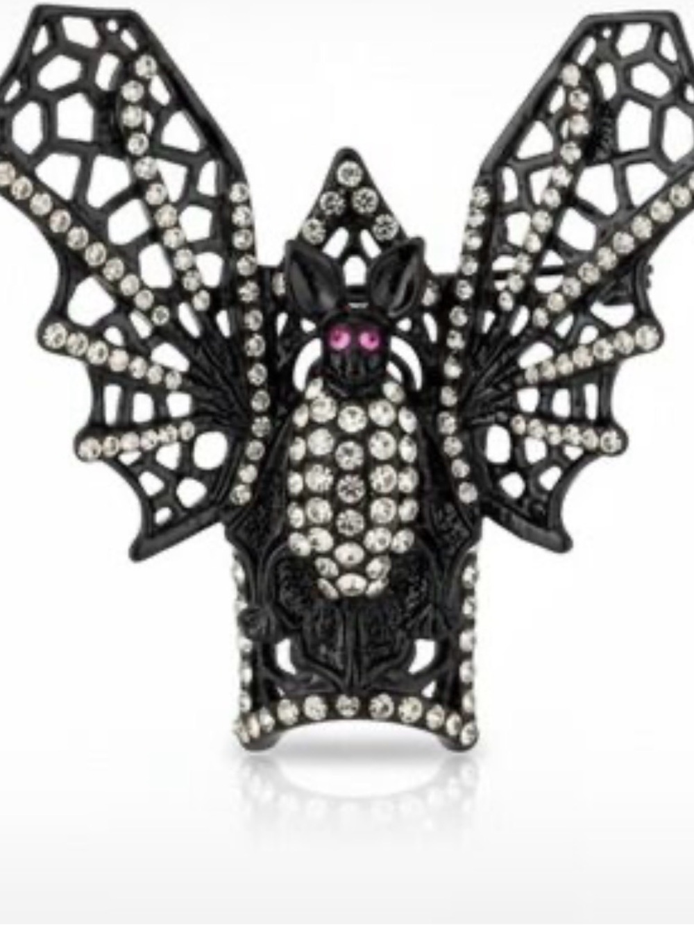 Nwt-Zara- Jeweled Bat Ring- M